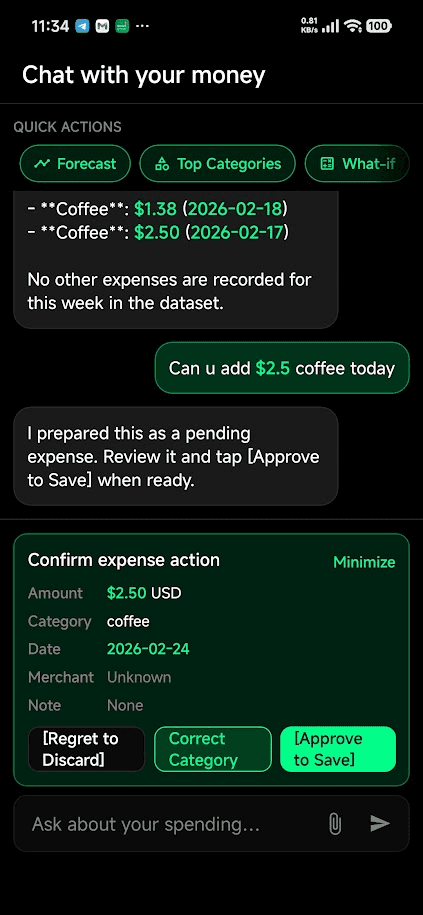 AI Assistant UI