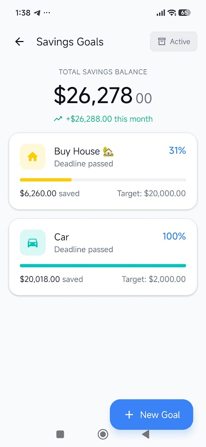 Goal UI